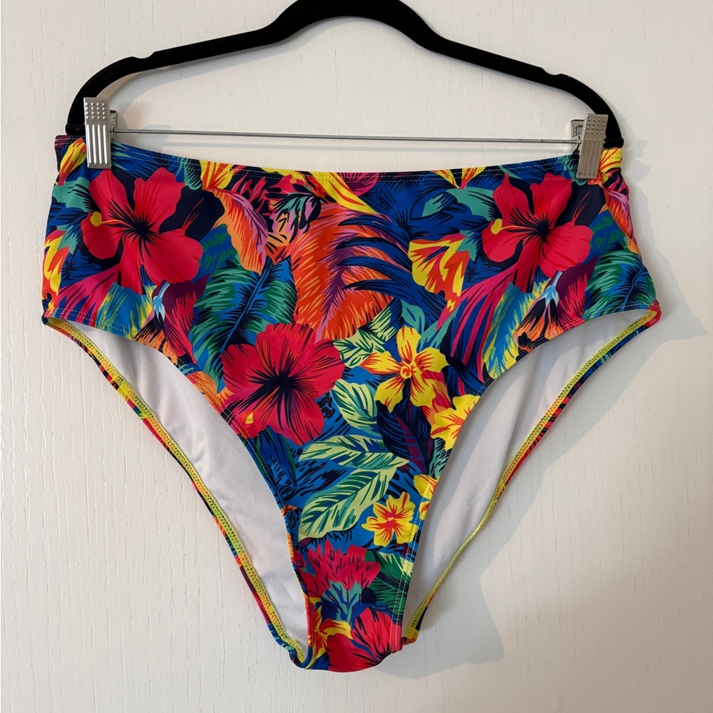 SHEIN Tropical Floral Bikini Set